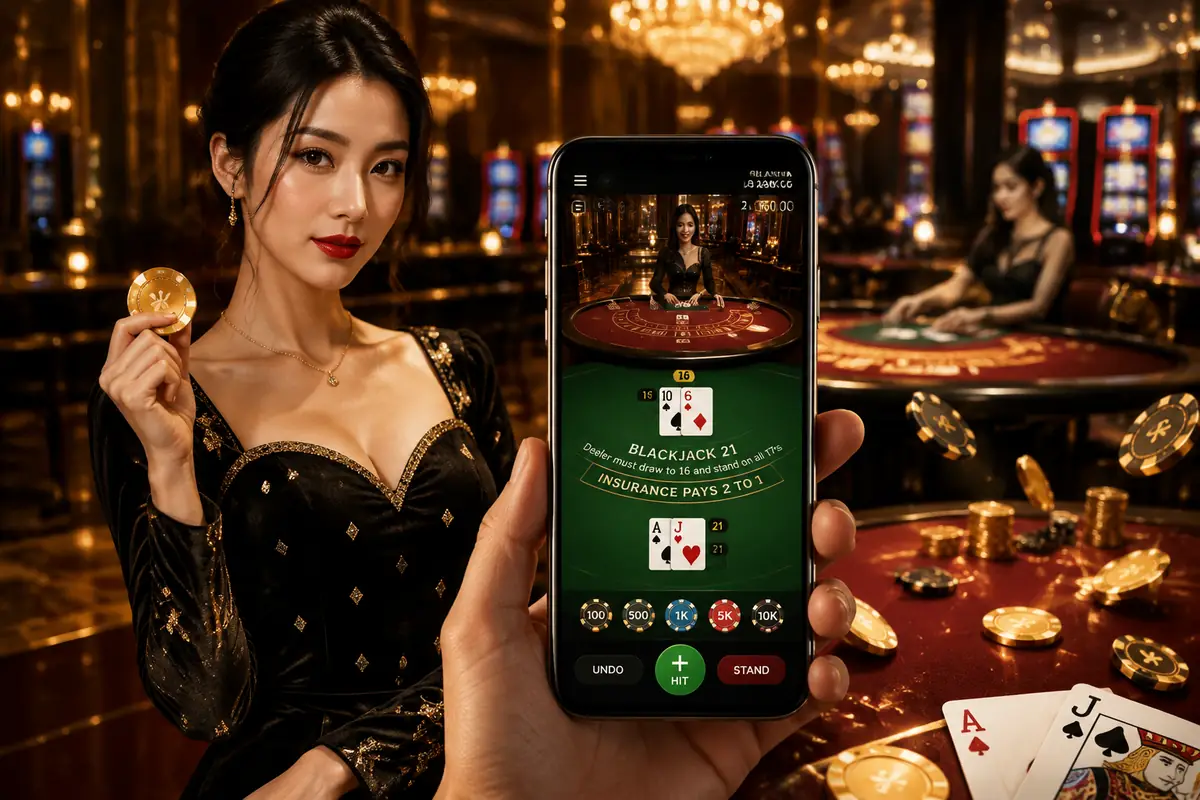 playsbo Casino meja baccarat live dealer